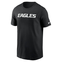 Philadelphia Eagles Primetime Wordmark Essential T-Shirt - Black for sale