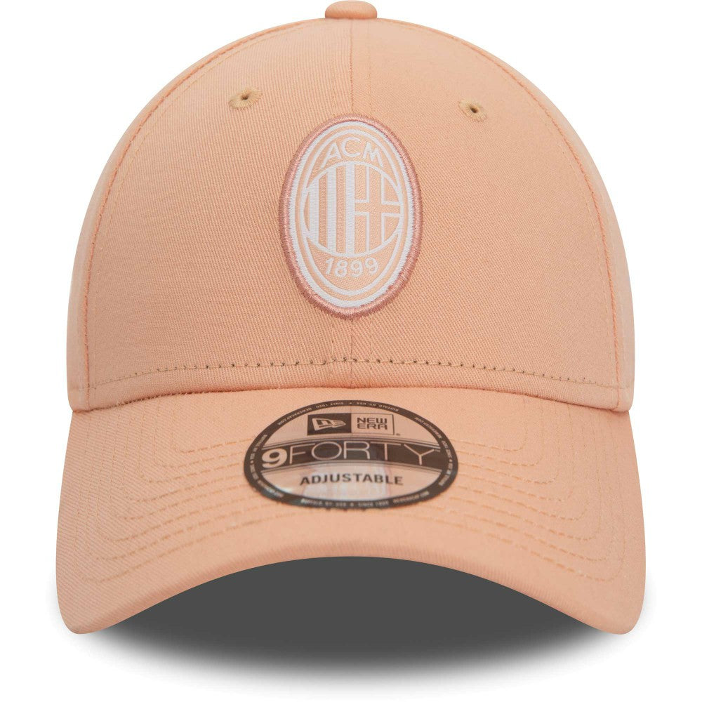 AC Milan New Era Seasonal 9FORTY Adjustable Hat - Pink shop