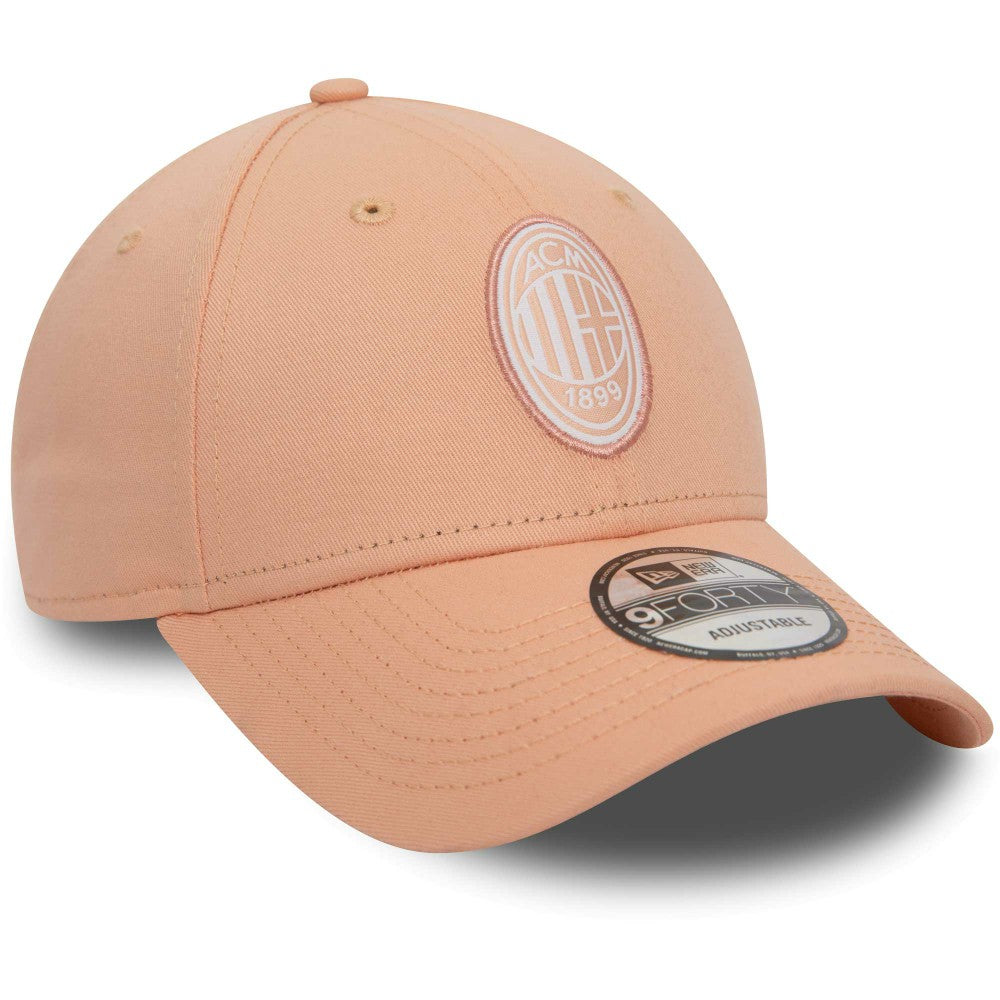 AC Milan New Era Seasonal 9FORTY Adjustable Hat - Pink shop