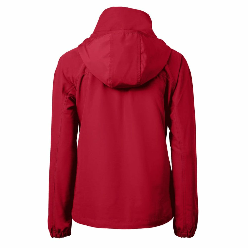 Minnesota Twins Cutter & Buck Women's Charter Eco Recycled Full-Zip Jacket Red