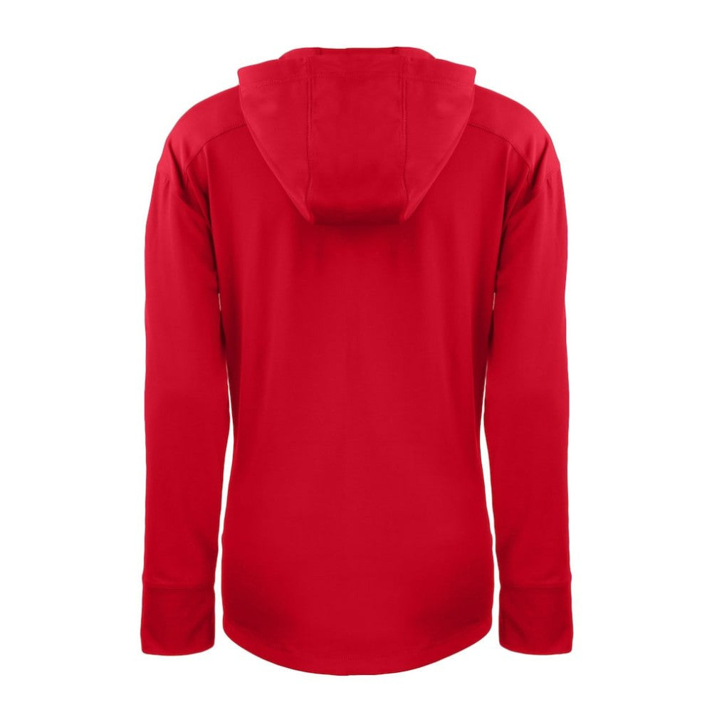 Arizona Diamondbacks Cutter & Buck Women's Daybreak Eco Recycled Half-Zip Hoodie Red