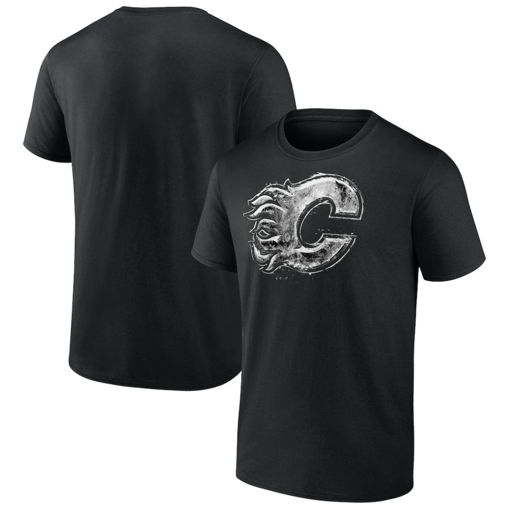 Calgary Flames Iced Out T-Shirt - Black T-shirts
