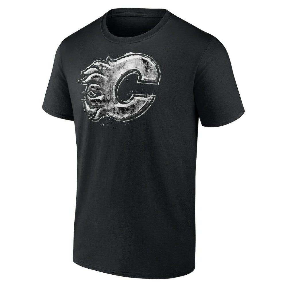 Calgary Flames Iced Out T-Shirt - Black T-shirts