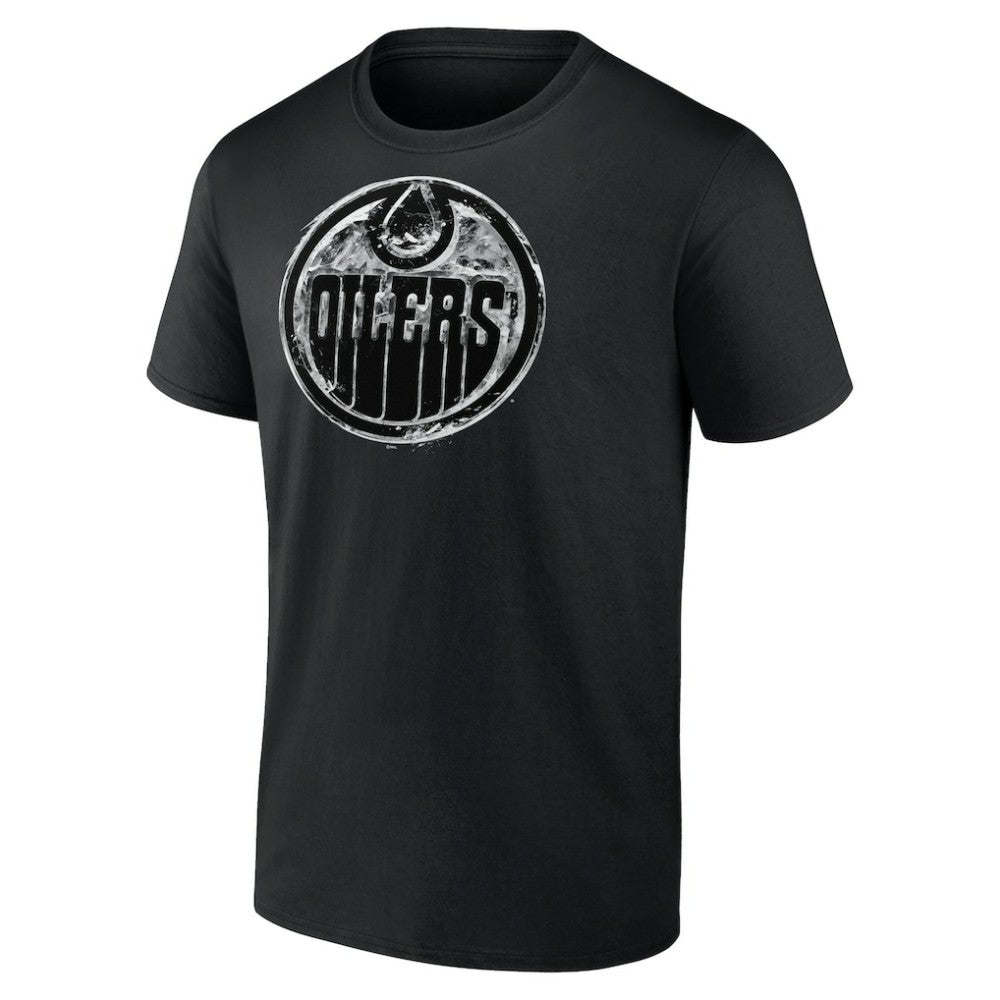 Edmonton Oilers Iced Out T-Shirt - Black T-shirts
