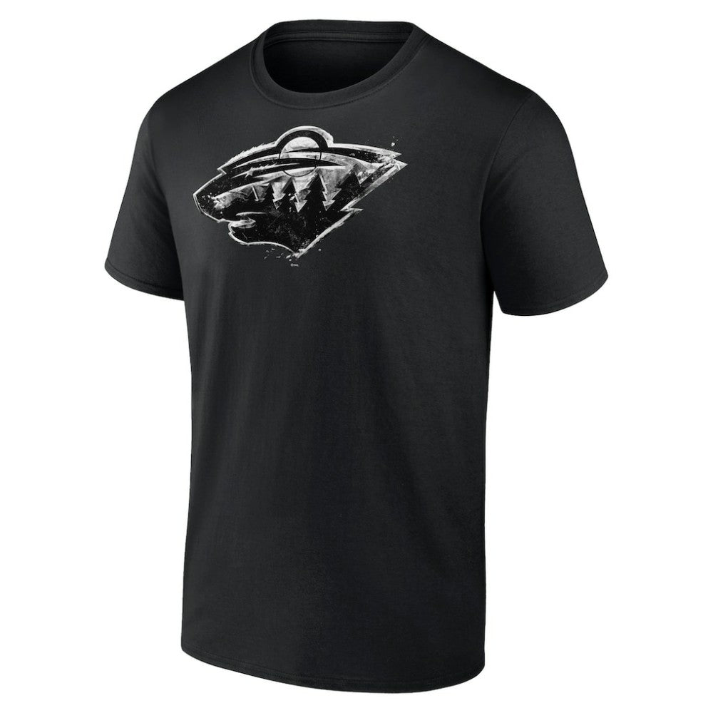 Minnesota Wild Iced Out T-Shirt - Black T-shirts
