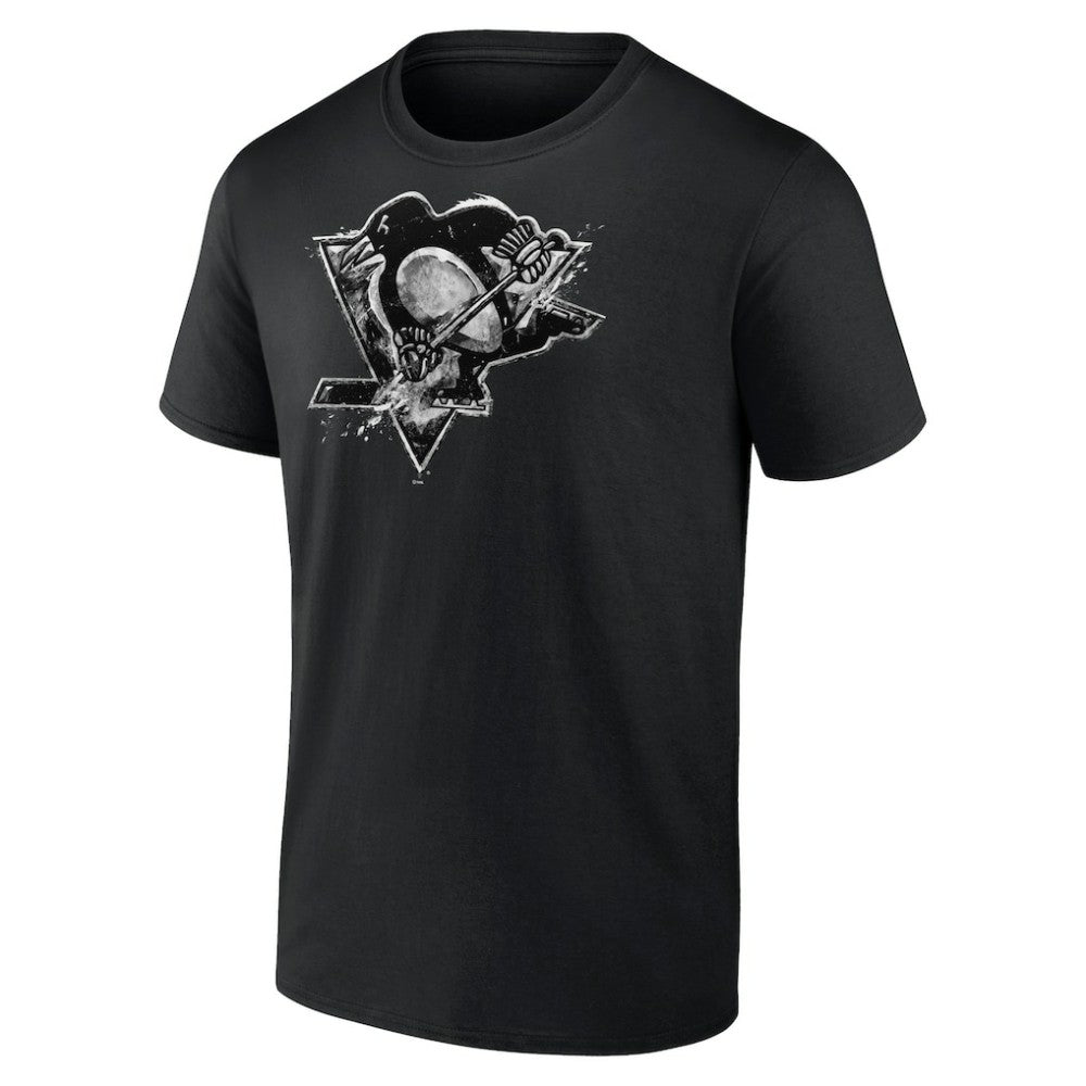 Pittsburgh Penguins Iced Out T-Shirt - Black T-shirts