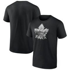 Toronto Maple Leafs Iced Out T-Shirt - Black T-shirts