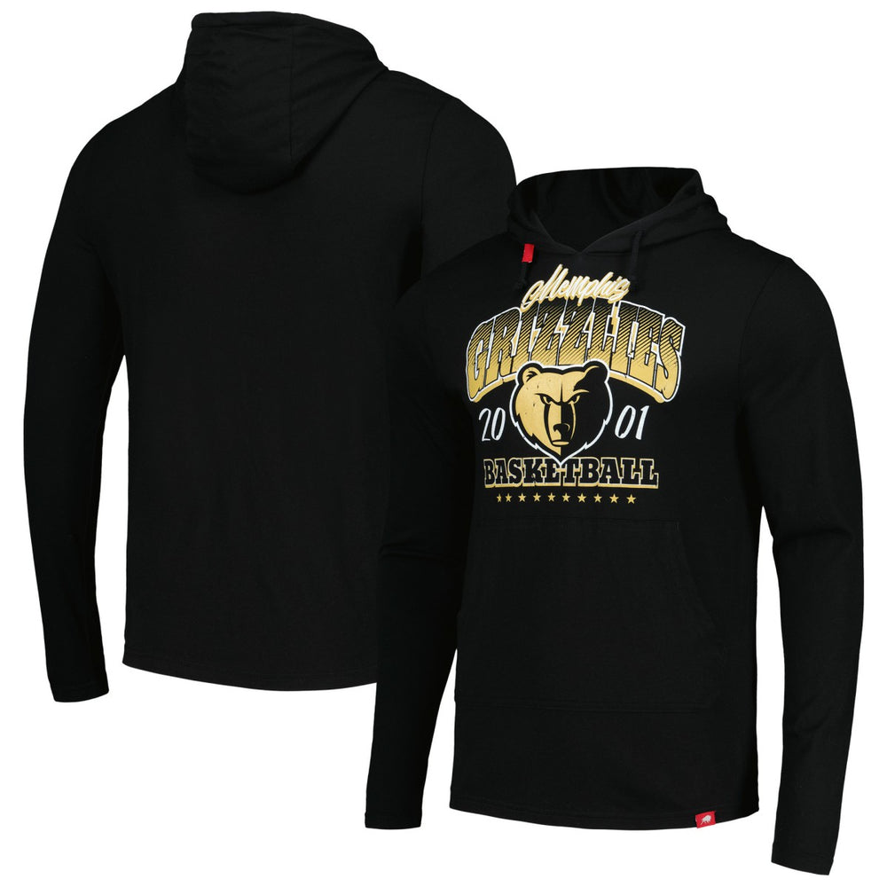 Memphis Grizzlies Sportiqe Unisex Rowan Tri-Blend Pullover Hoodie - Black on sale