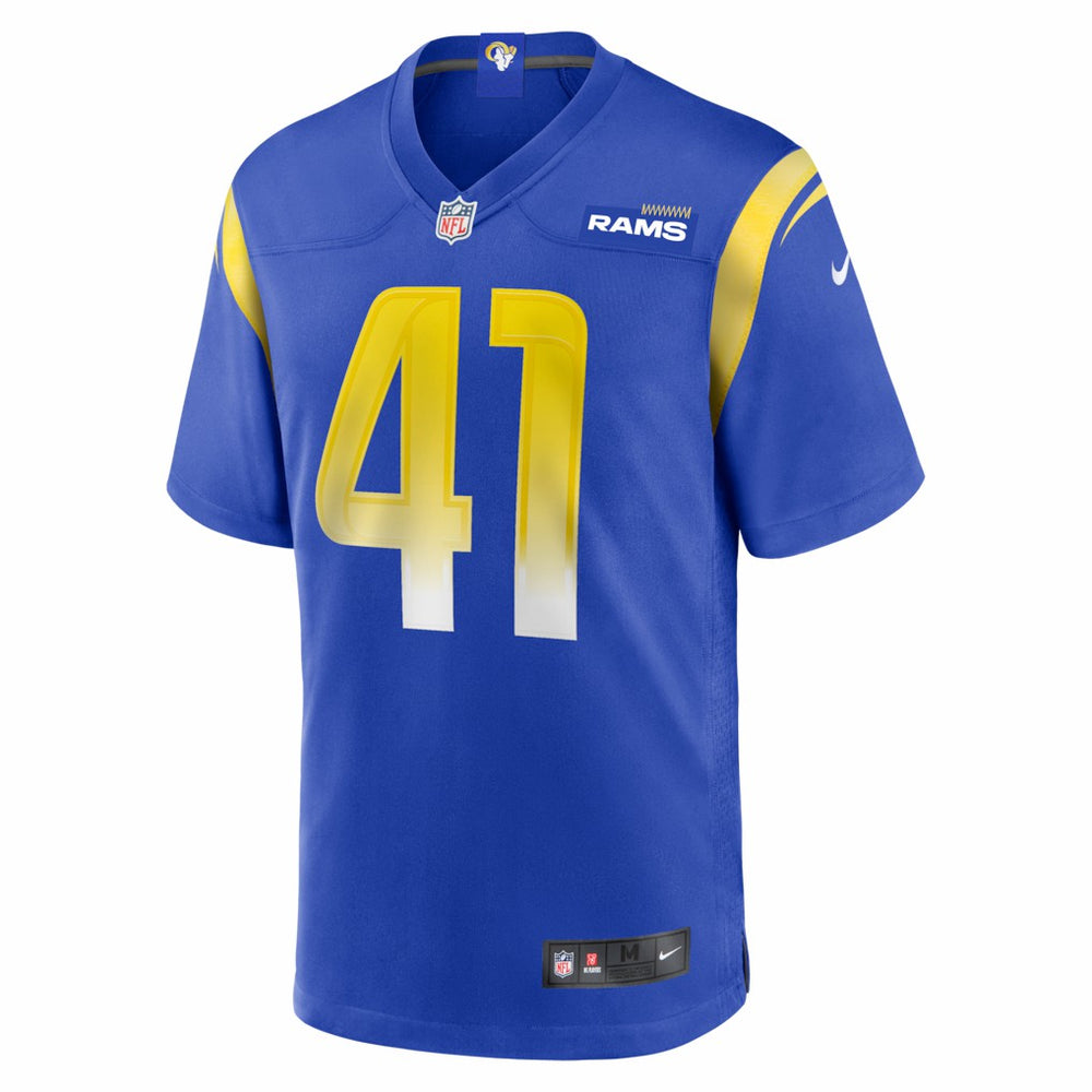 Cameron McCutcheon Los Angeles Rams Game Jersey - Royal on sale