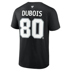 Pierre-Luc Dubois Los Angeles Kings Fanatics Authentic Stack Name & Number T-Shirt - Black T-shirts