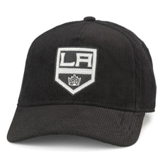 Los Angeles Kings American Needle Corduroy Chain Stitch Adjustable Hat - Black Hats