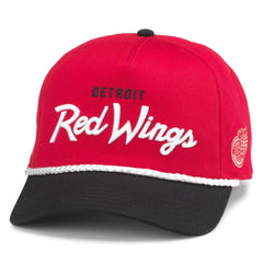 Detroit Red Wings American Needle Roscoe Washed Twill Adjustable Hat - Red/Black Hats