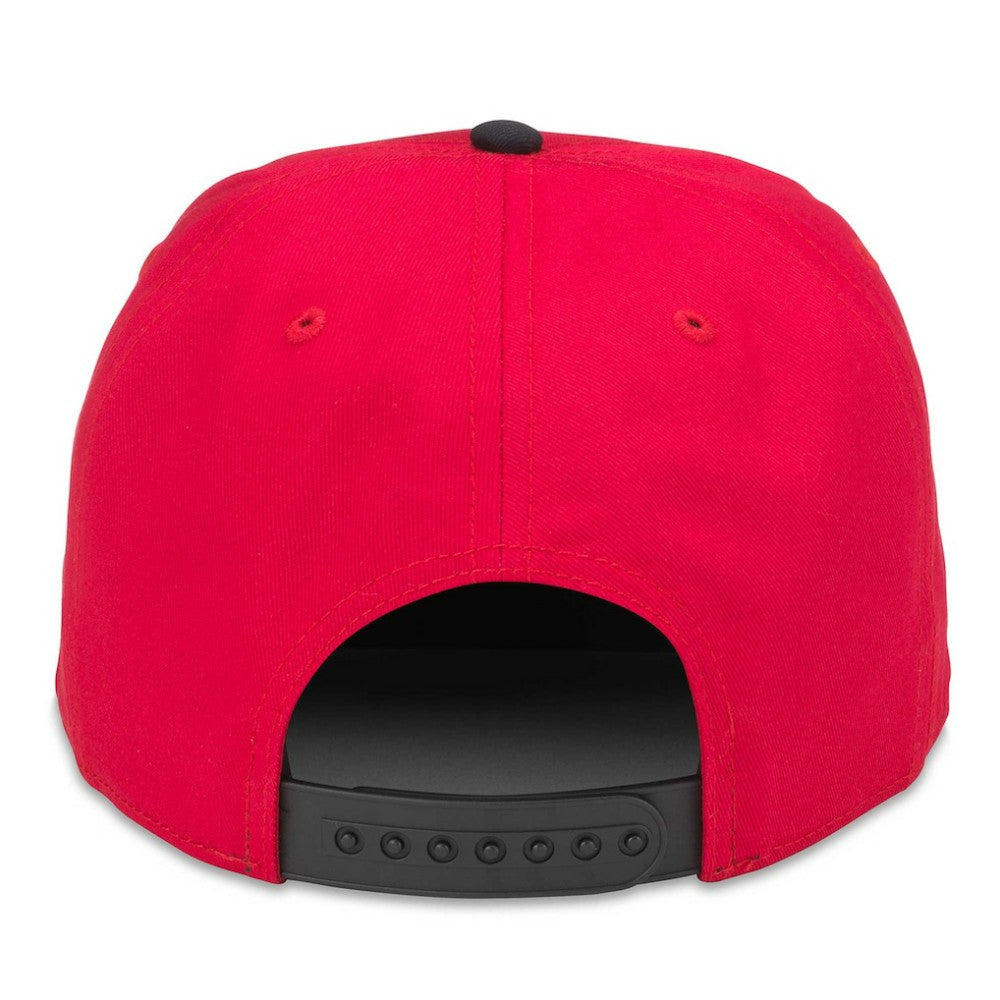 Detroit Red Wings American Needle Roscoe Washed Twill Adjustable Hat - Red/Black Hats