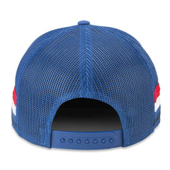 New York Rangers American Needle HotFoot Stripes Trucker Adjustable Hat - Blue Hats