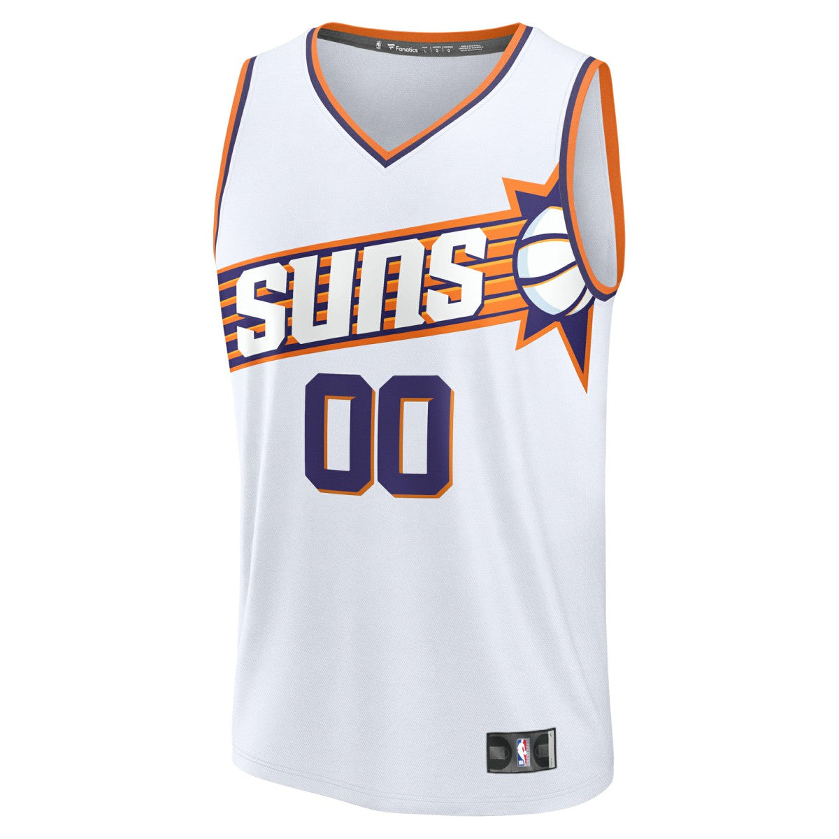 Phoenix Suns Youth Fast Break Custom Replica Jersey - White - Association Edition sale