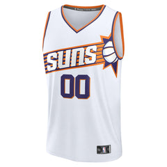 Phoenix Suns Youth Fast Break Custom Replica Jersey - White - Association Edition sale