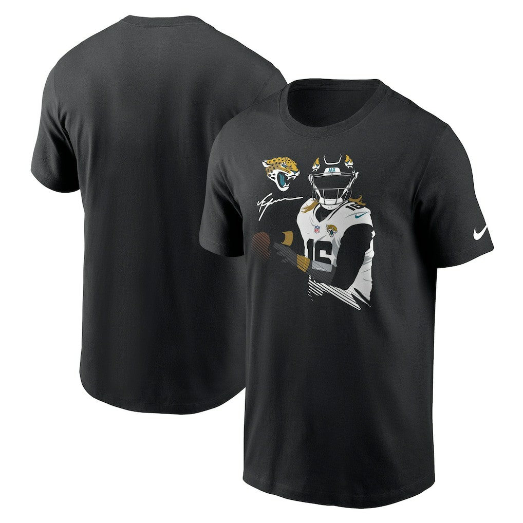 Trevor Lawrence Jacksonville Jaguars Player Graphic T-Shirt - Black sale