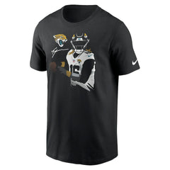 Trevor Lawrence Jacksonville Jaguars Player Graphic T-Shirt - Black sale