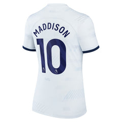 James Maddison Tottenham Hotspur Women's 2023/24 Home Stadium Replica Player Jersey - White on sale