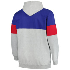 Philadelphia 76ers Big & Tall Pullover Hoodie - Royal/Red cheap
