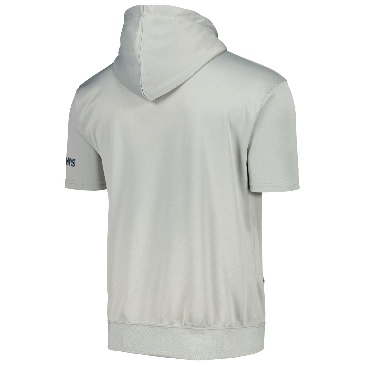 Memphis Grizzlies Short Sleeve Pullover Hoodie - Silver/Light Blue cheap