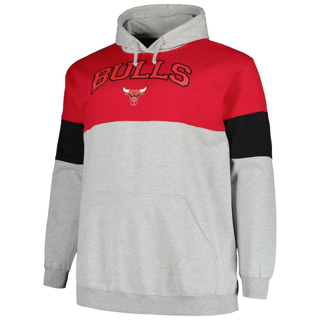 Chicago Bulls Big & Tall Pullover Hoodie sale - Red/Black sale