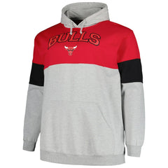 Chicago Bulls Big & Tall Pullover Hoodie sale - Red/Black sale