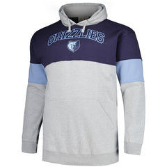 Memphis Grizzlies Big & Tall Pullover Hoodie - Navy/Light Blue discount