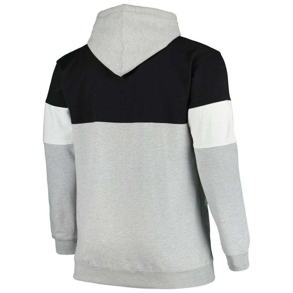 Brooklyn Nets Big & Tall Pullover Hoodie - Black/White online