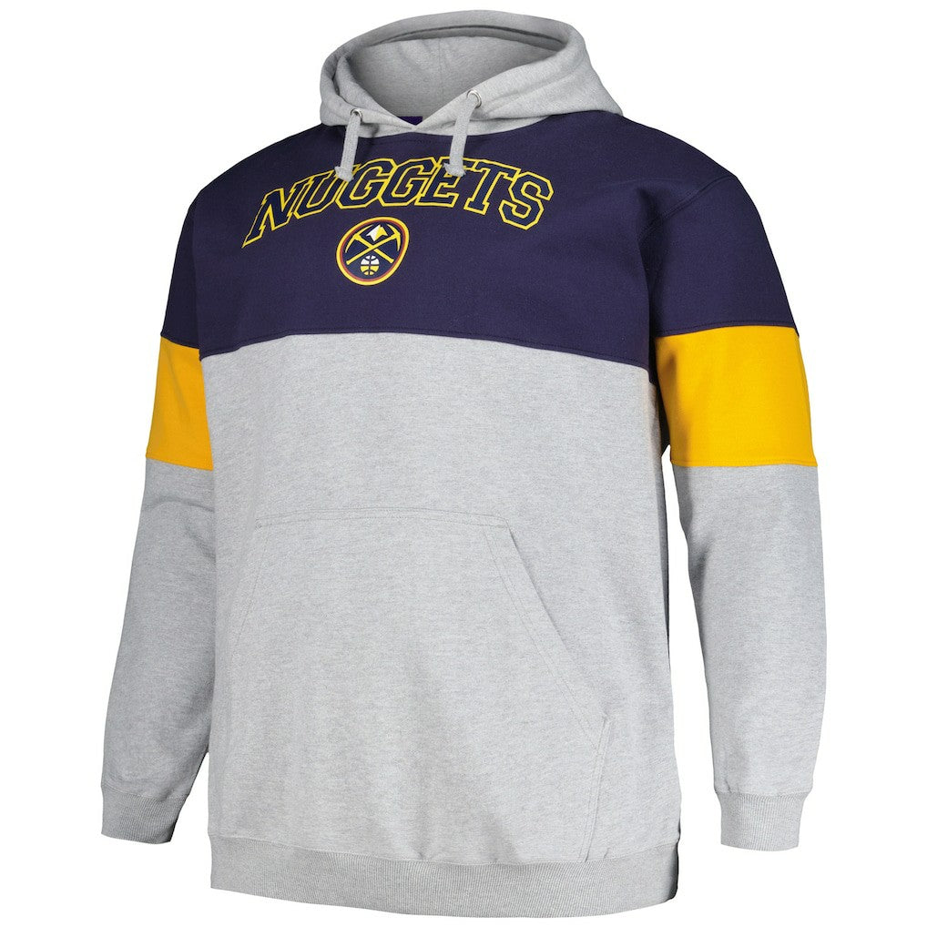 Denver Nuggets Big & Tall Pullover Hoodie sale - Navy/Gold outlet