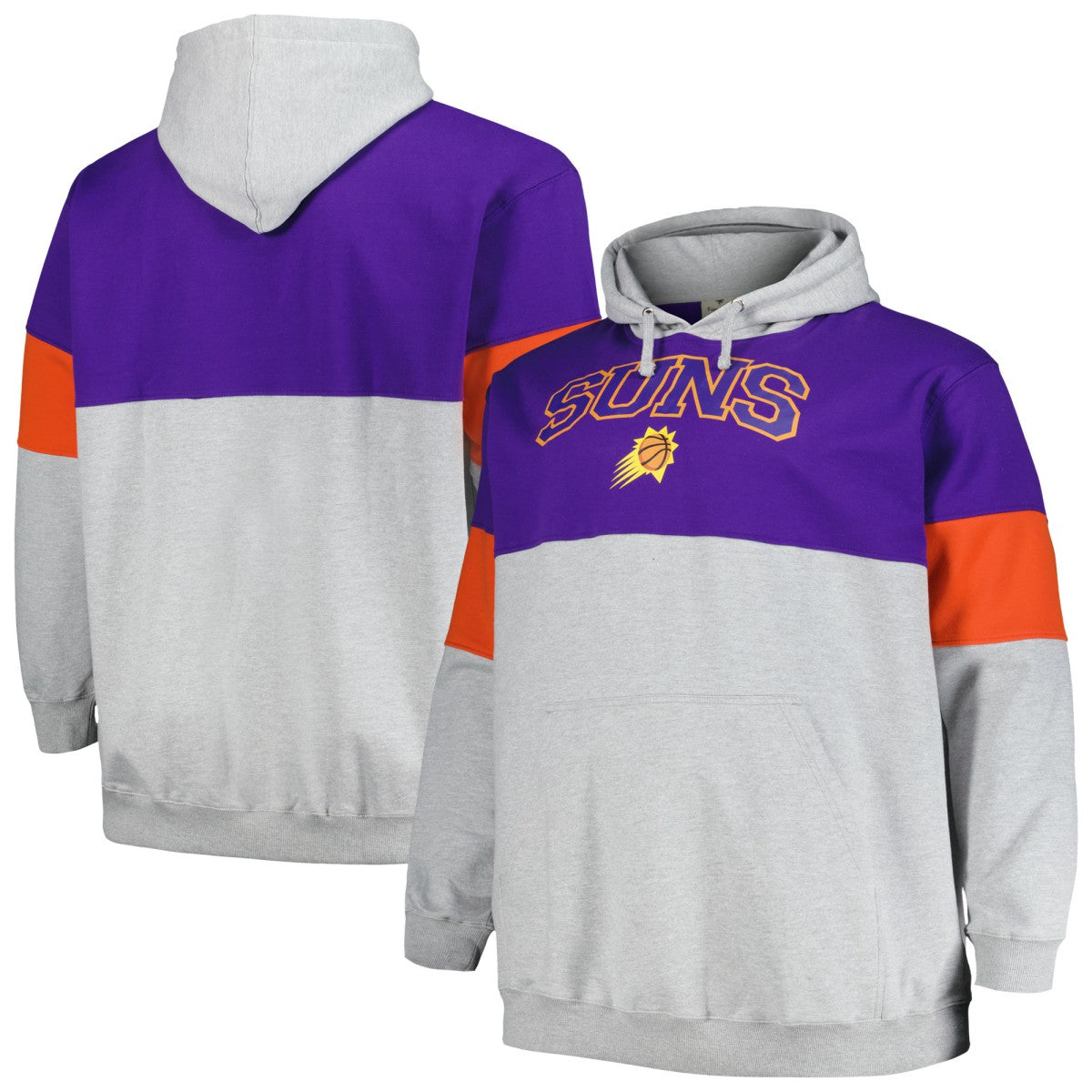 Phoenix Suns Big & Tall Pullover Hoodie - Purple/Orange online