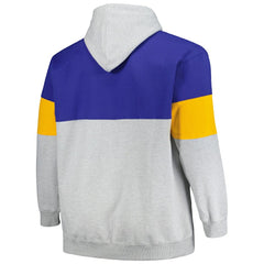 Golden State Warriors Big & Tall Pullover Hoodie sale - Royal/Gold on sale
