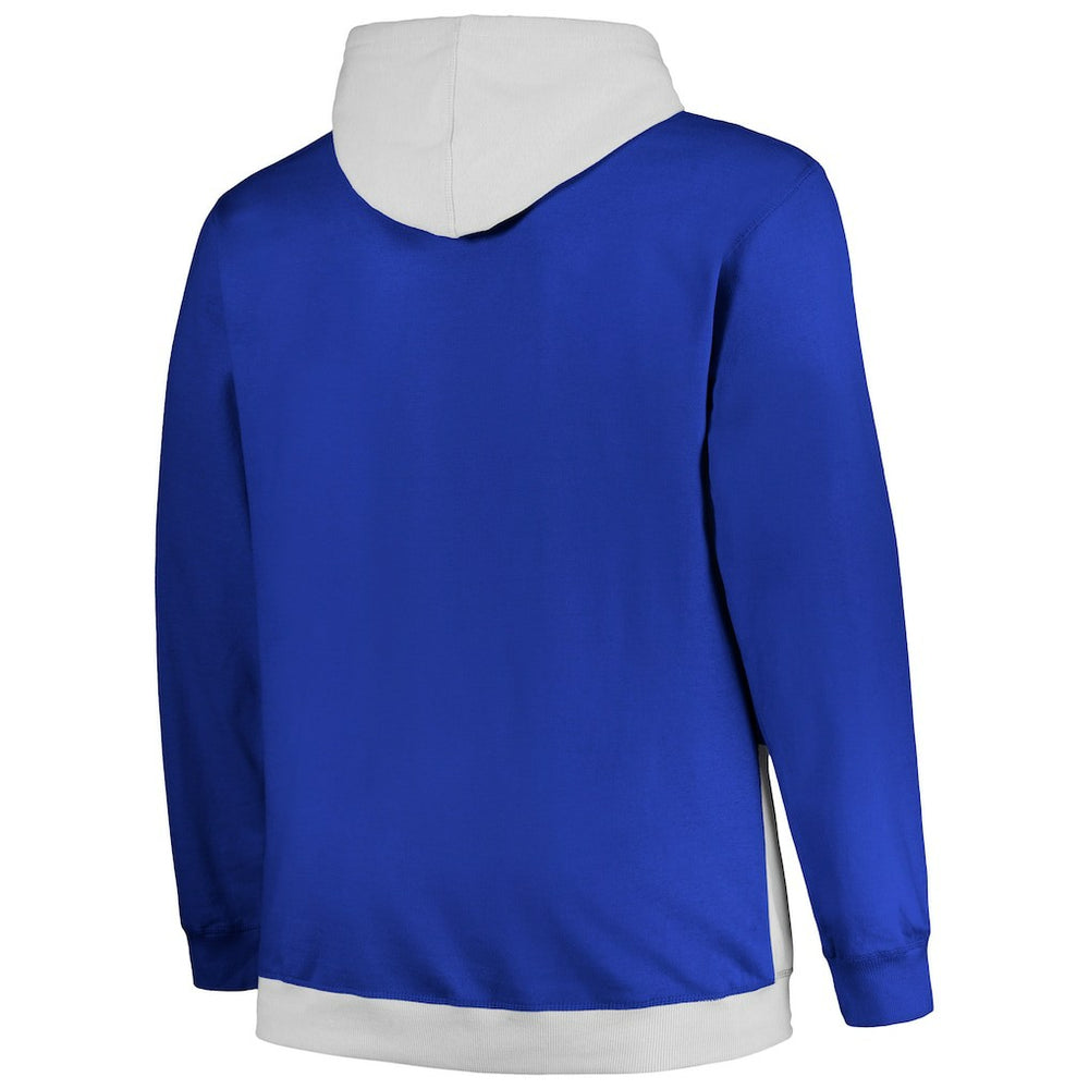 Philadelphia 76ers Big & Tall Primary Arctic Pullover Hoodie - Royal/Silver for sale