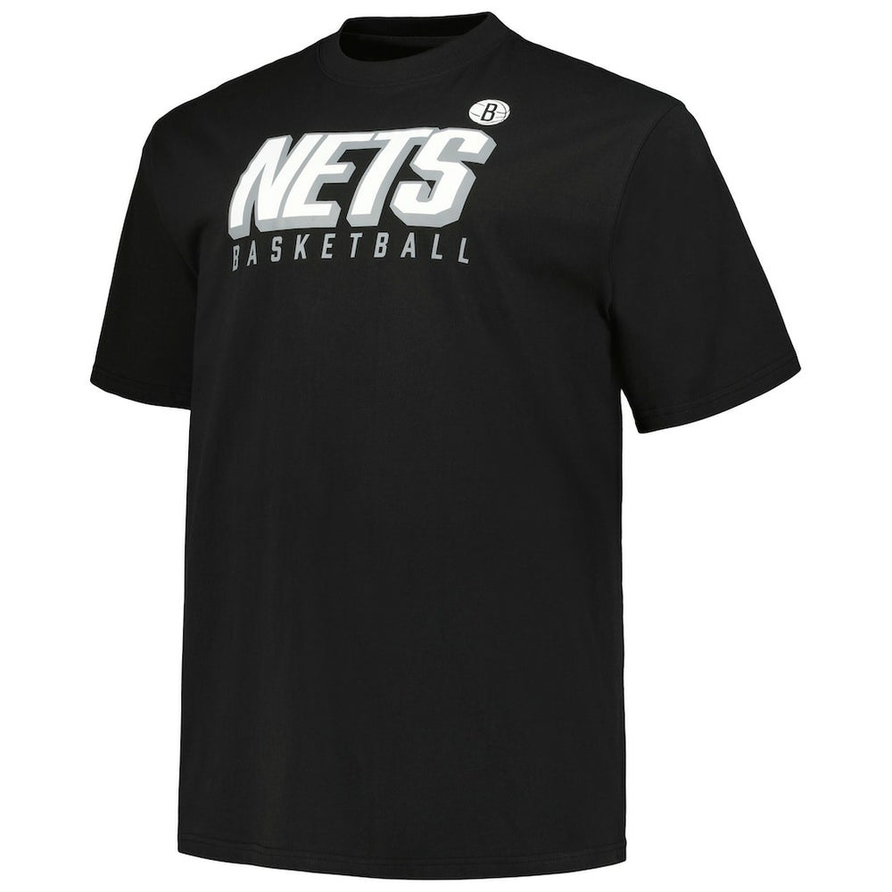 Brooklyn Nets Big & Tall Short Sleeve & Long Sleeve T-Shirt Set - Black/White sale
