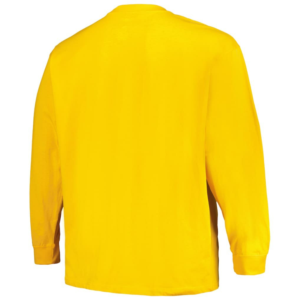 Golden State Warriors Big & Tall Short Sleeve & Long Sleeve T-Shirt Set sale - Royal/Gold for sale