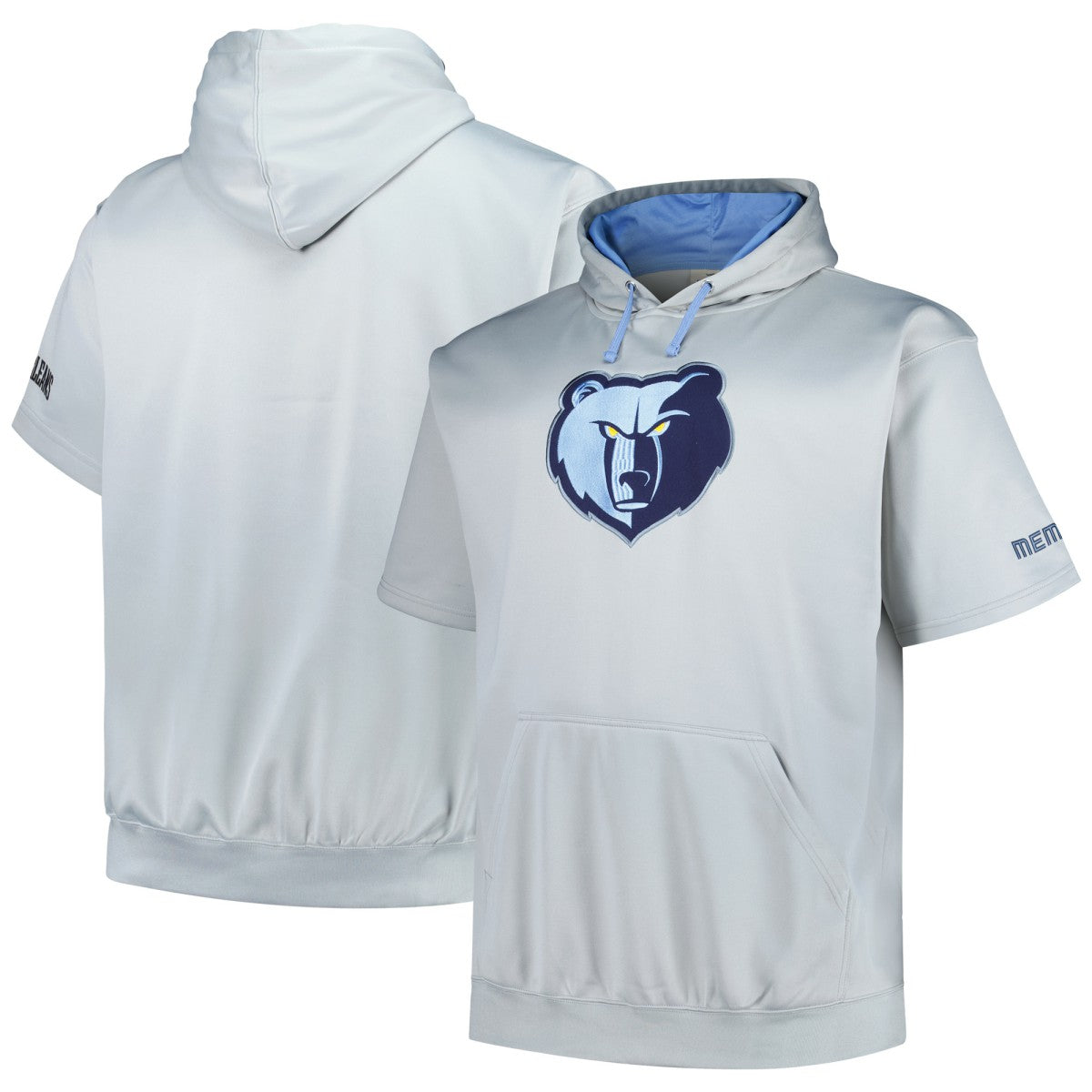 Memphis Grizzlies Big & Tall Logo Pullover Hoodie - Silver online