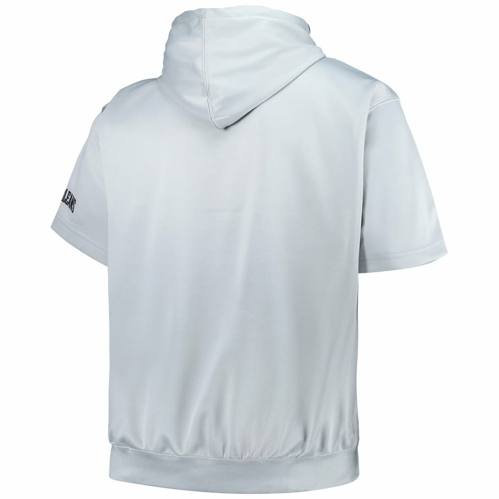 New Orleans Pelicans Big & Tall Logo Pullover Hoodie - Silver shop