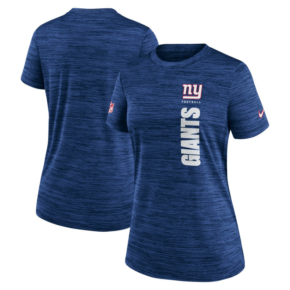 New York Giants Women's Sideline Velocity Dri-FIT T-Shirt - Royal sale