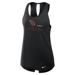 Arizona Cardinals Women's Open-Back Crisscross Dri-FIT Tank Top - Black for sale