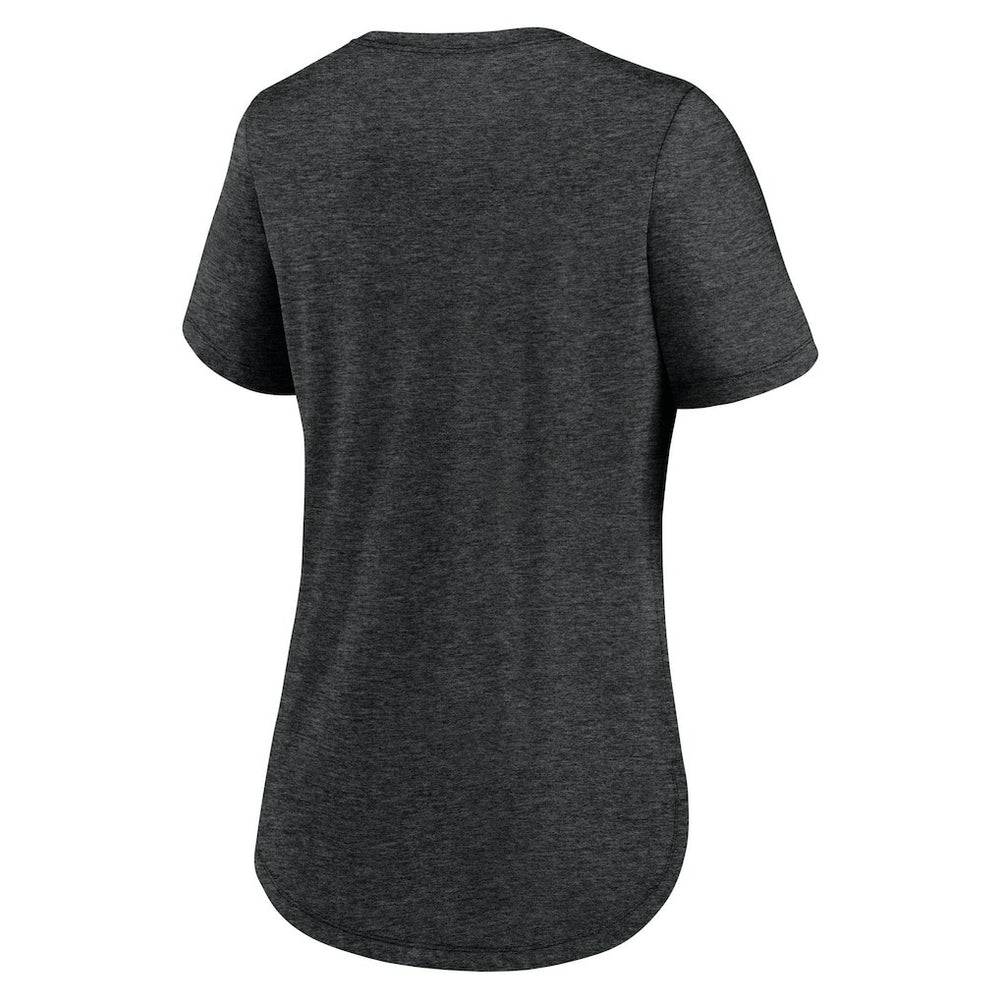 New York Jets Women's Fashion Tri-Blend T-Shirt - Heather Black cheap