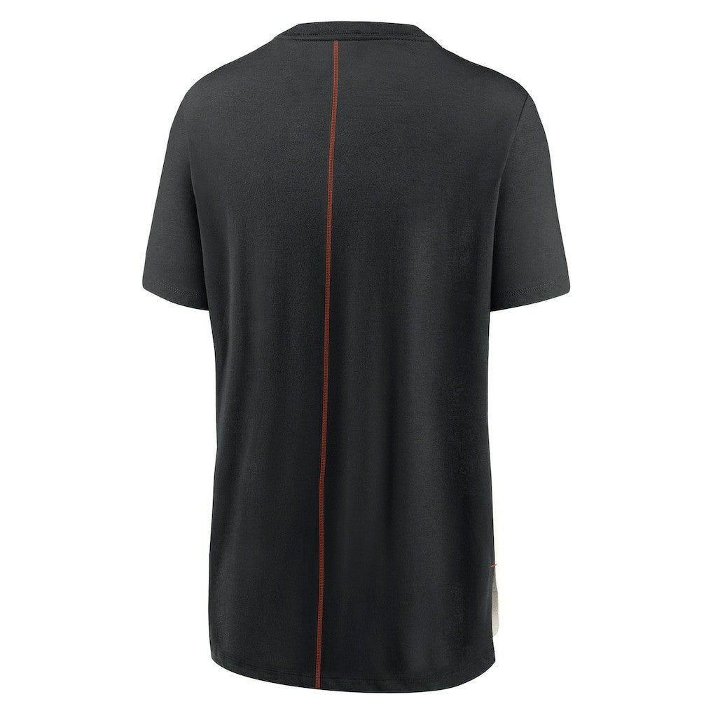 Cincinnati Bengals Women's Wordmark Tri-Blend T-Shirt - Cream/Black online
