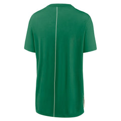 New York Jets Women's Wordmark Tri-Blend T-Shirt - Cream/Kelly Green sale