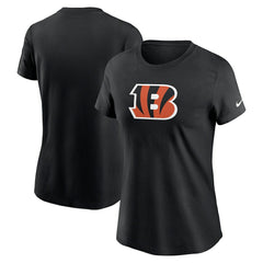 Cincinnati Bengals Women's Primary Logo T-Shirt - Black sale