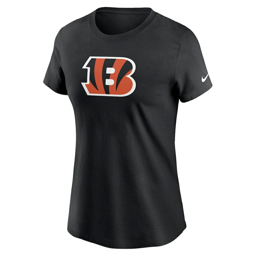 Cincinnati Bengals Women's Primary Logo T-Shirt - Black sale