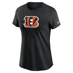 Cincinnati Bengals Women's Primary Logo T-Shirt - Black sale