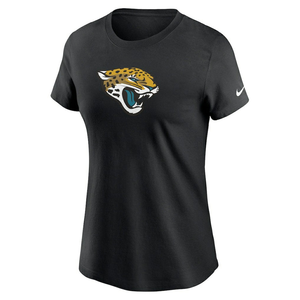 Jacksonville Jaguars Women's Primary Logo T-Shirt - Black for sale