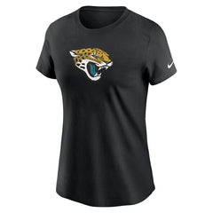 Jacksonville Jaguars Women's Primary Logo T-Shirt - Black for sale