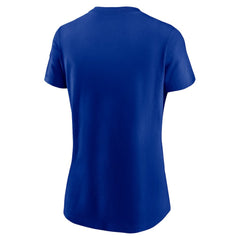 New England Patriots Women's Throwback Primary Logo T-Shirt - Royal discount