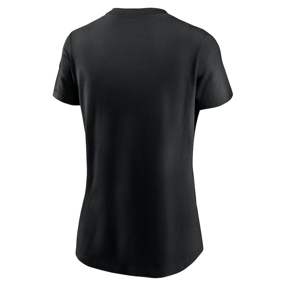 New Orleans Saints Women's Primary Logo T-Shirt - Black sale