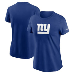 New York Giants Women's Primary Logo T-Shirt - Royal on sale